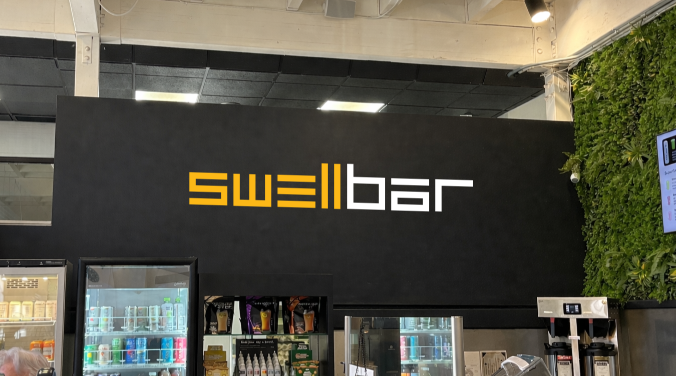 Swellbar in-store Signage-trimmed